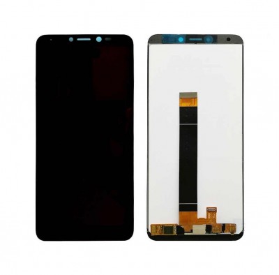 Lcd With Touch Screen For Wiko Tommy 3 Plus Black By - Maxbhi Com
