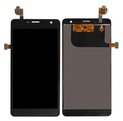 Lcd With Touch Screen For Lenovo Ideaphone K860 Black By - Maxbhi Com
