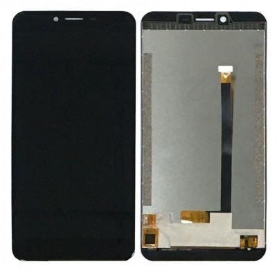 Lcd With Touch Screen For Oukitel U15s Black By - Maxbhi Com
