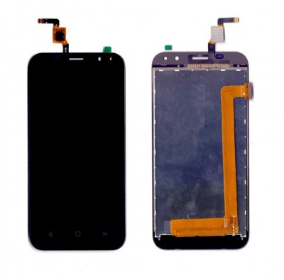 Lcd With Touch Screen For Panasonic P100 Black By - Maxbhi Com