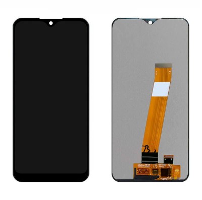 Lcd With Touch Screen For Samsung Galaxy M01s Black By - Maxbhi Com