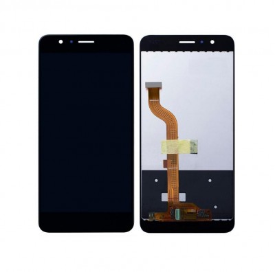 Lcd With Touch Screen For Honor 8 Black By - Maxbhi Com