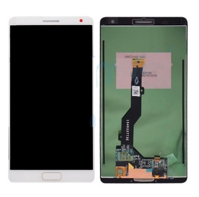 Lcd With Touch Screen For Lenovo Zuk Edge White By - Maxbhi Com