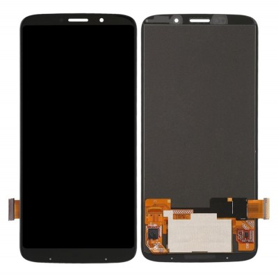 Lcd With Touch Screen For Motorola Moto Z3 Play Black By - Maxbhi Com