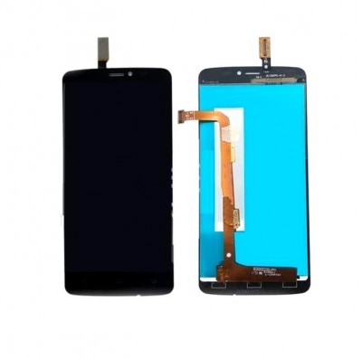 Lcd With Touch Screen For Gionee P8 Max Grey By - Maxbhi Com