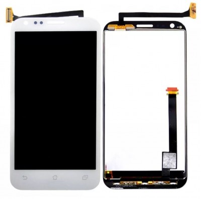Lcd With Touch Screen For Asus Padfone 2 White By - Maxbhi Com