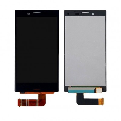 Lcd With Touch Screen For Sony Xperia X Compact Black By - Maxbhi Com