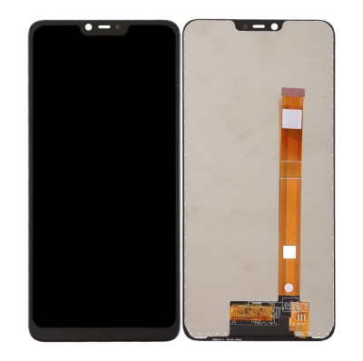 Lcd With Touch Screen For Realme C1 2019 Black By - Maxbhi Com