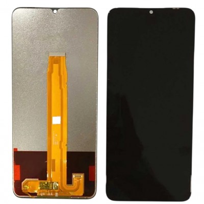 Lcd With Touch Screen For Lava Bold N1 Black By - Maxbhi Com