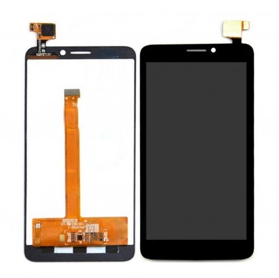 LCD with Touch Screen for Alcatel Idol S OT-6034Y Black