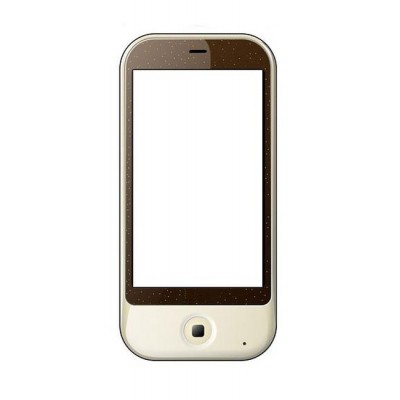 Touch Screen Digitizer For Spice M6700 Cappuccino White By - Maxbhi.com