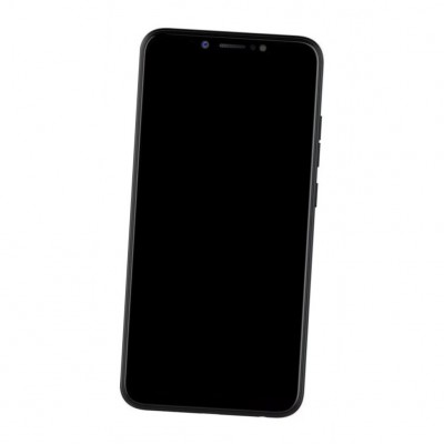 Camera Lens Glass with Frame for Tecno Camon i2 Black