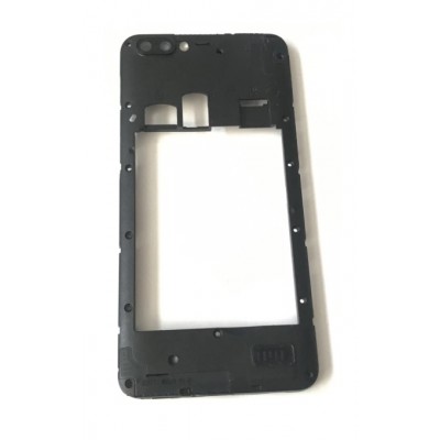 Middle Frame Ring Only For Blackview A7 Black By - Maxbhi Com