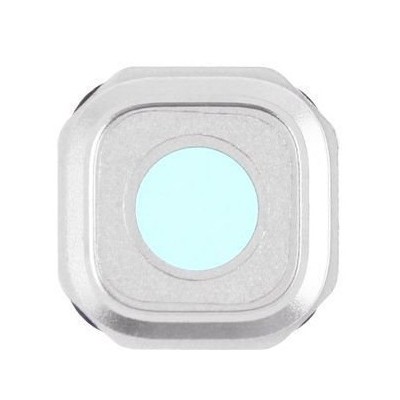 Camera Lens Glass With Frame For Samsung Galaxy A9 White By - Maxbhi Com
