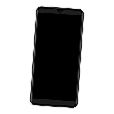 Camera Lens Glass with Frame for I Kall K10 Black
