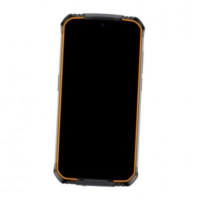 Camera Lens Glass with Frame for Doogee S68 Pro Orange