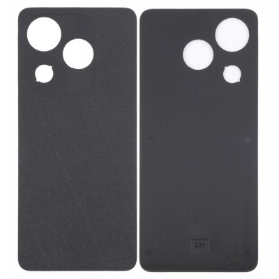 Back Panel Cover For Tecno Spark 20c Black - Maxbhi Com
