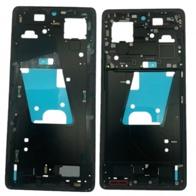 Lcd Frame Middle Chassis For Vivo X Note Blue By - Maxbhi Com