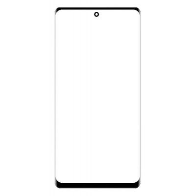 Replacement Front Glass For Vivo X Note Black By - Maxbhi Com