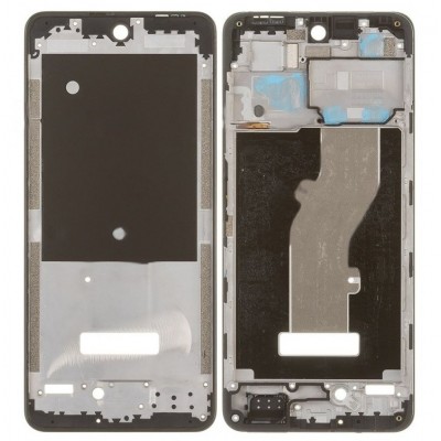 Lcd Frame Middle Chassis For Infinix Smart 8 Plus Black By - Maxbhi Com