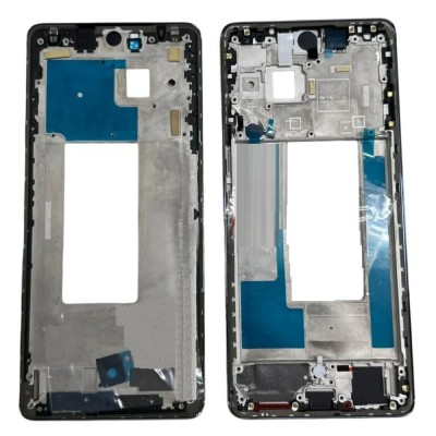 Lcd Frame Middle Chassis For Vivo V30 Pro Black By - Maxbhi Com