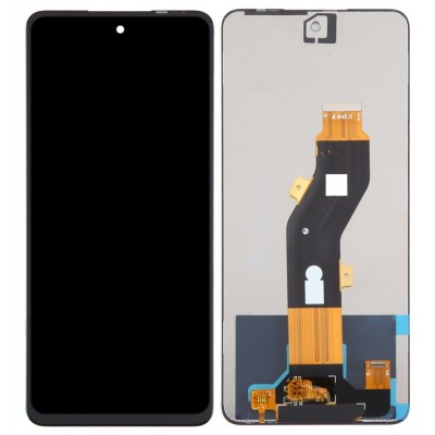 Lcd With Touch Screen For Infinix Smart 8 Plus White By - Maxbhi Com