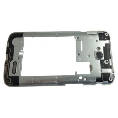 Middle Frame Ring Only For Lg Optimus L70 Ms323 White By - Maxbhi Com