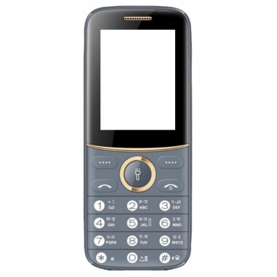 Full Body Housing For Cellecor E4 Plus Grey - Maxbhi Com