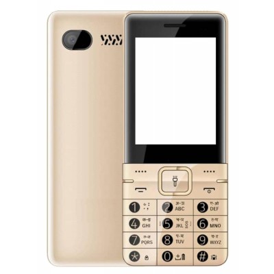 Full Body Housing For Cellecor E8 Plus Gold - Maxbhi Com
