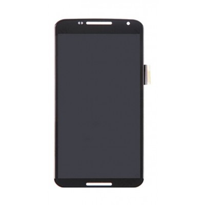 Lcd With Touch Screen For Motorola Nexus 6 Black By - Maxbhi Com