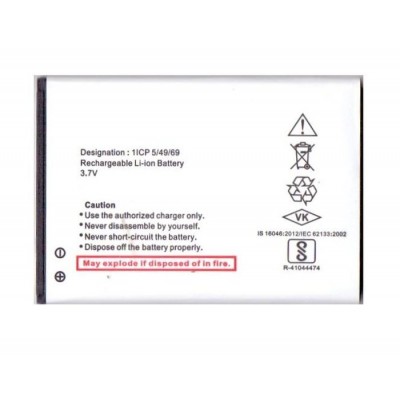 Battery For Micromax Canvas Pep Q371 By - Maxbhi.com