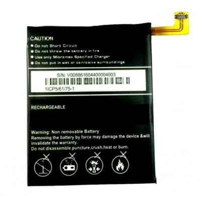 Battery For Micromax Canvas Selfie Lens By - Maxbhi Com