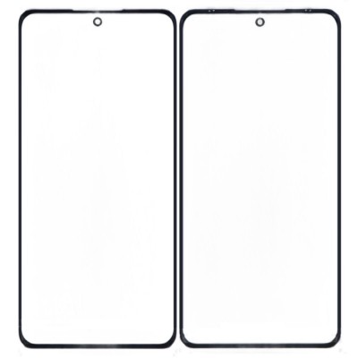 Replacement Front Glass For Realme 12 Plus 5g Black By - Maxbhi Com
