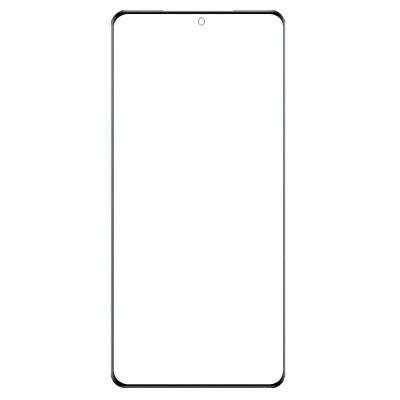 Replacement Front Glass For Oneplus Ace 3 5g Black By - Maxbhi Com