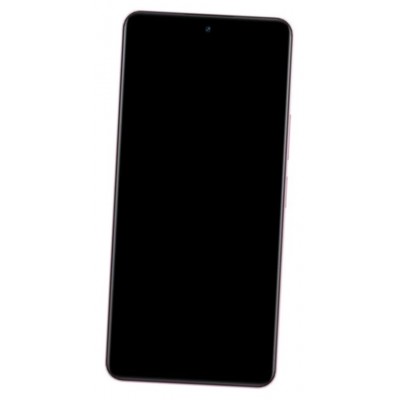Lcd Frame Middle Chassis For Vivo Y100i 5g Black By - Maxbhi Com