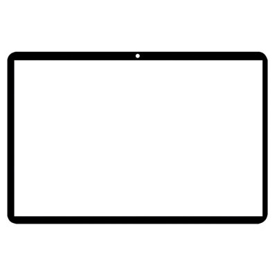 Replacement Front Glass For Oukitel Rt5 White By - Maxbhi Com