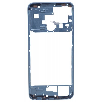 Middle Frame Ring Only For Oppo A15 Blue By - Maxbhi Com