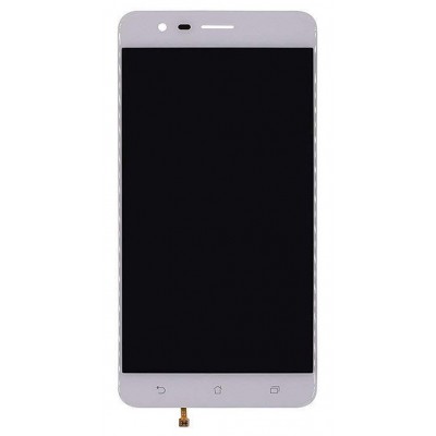 Lcd With Touch Screen For Asus Zenfone Zoom S White By - Maxbhi Com