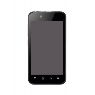 LCD with Touch Screen for LG Optimus P970 Schwarz - Silver by Maxbhi.com