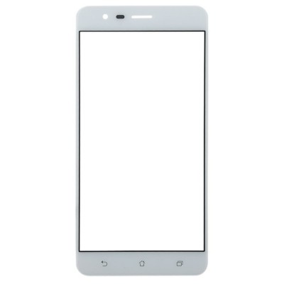 Replacement Front Glass For Asus Zenfone Zoom S Silver By - Maxbhi Com