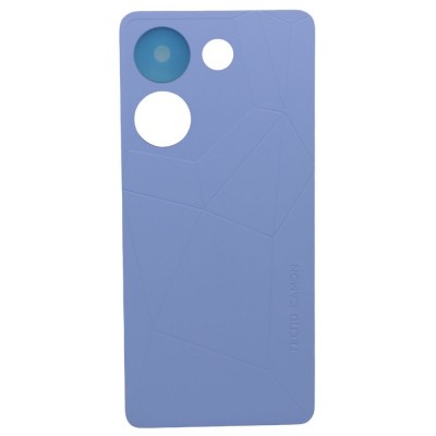 Back Panel Cover For Tecno Camon 20 Blue - Maxbhi Com