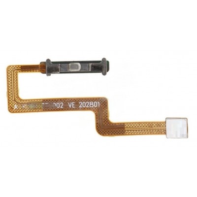Fingerprint Sensor Flex Cable For Asus Zenfone 7 Pro Zs671ks Black By - Maxbhi Com