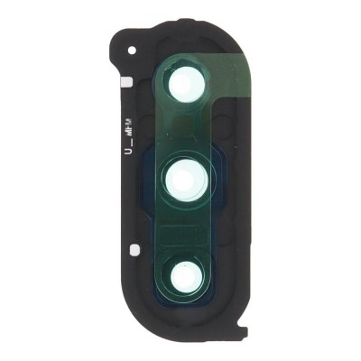 Camera Lens Glass With Frame For Samsung Galaxy Z Fold5 Black By - Maxbhi Com