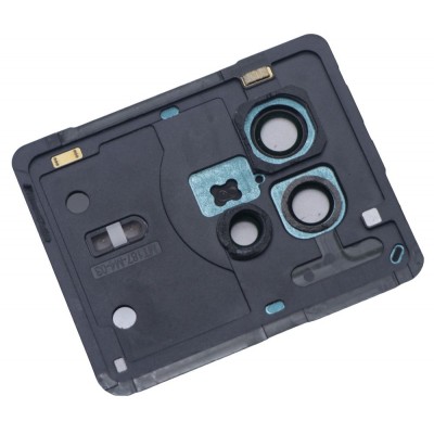 Camera Lens Glass With Frame For Vivo X80 5g Blue By - Maxbhi Com