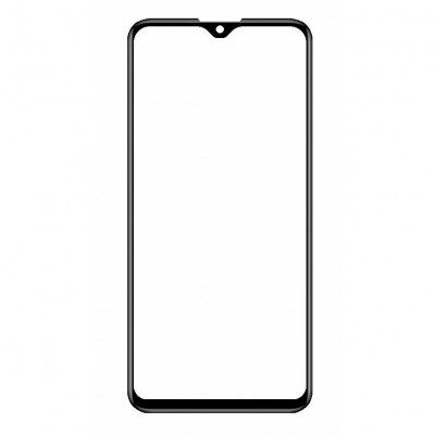 Replacement Front Glass For Philips Ph1 Black By - Maxbhi Com