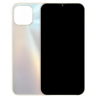 Back Panel Cover For Gionee G13 Pro Silver - Maxbhi Com
