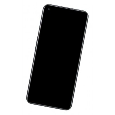 Lcd Frame Middle Chassis For Realme Q5 5g Black By - Maxbhi Com