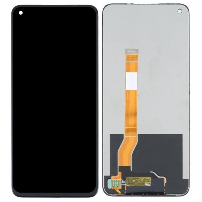 LCD with Touch Screen for Realme Q5 5G Silver