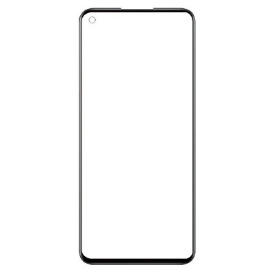 Replacement Front Glass For Realme Q5 5g Yellow By - Maxbhi Com