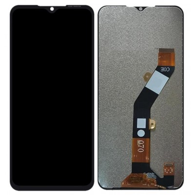 Lcd With Touch Screen For Zte Blade A54 Black By - Maxbhi Com
